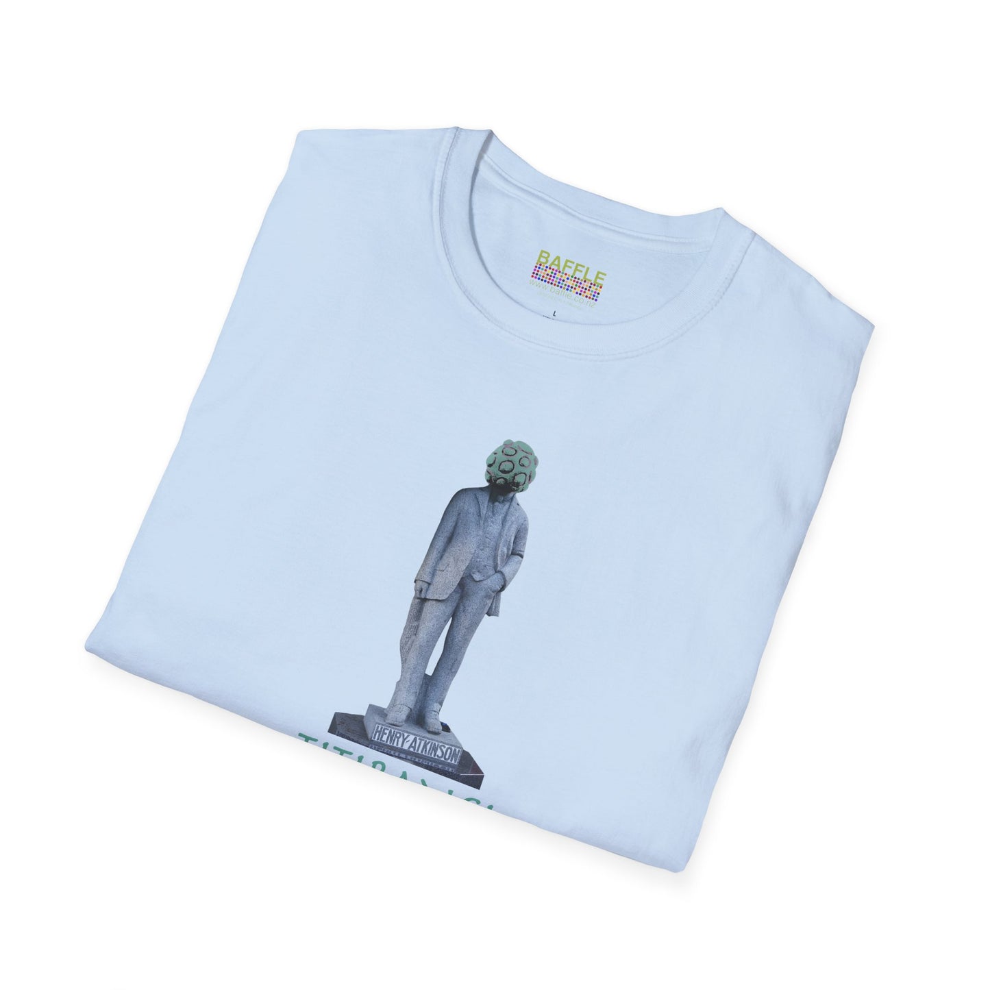 NEW - ON YOUR HEAD BE ART April 1st 2026, Titirangi, Auckland, New Zealand. Time and place Gildan 64000 Graphic Tee
