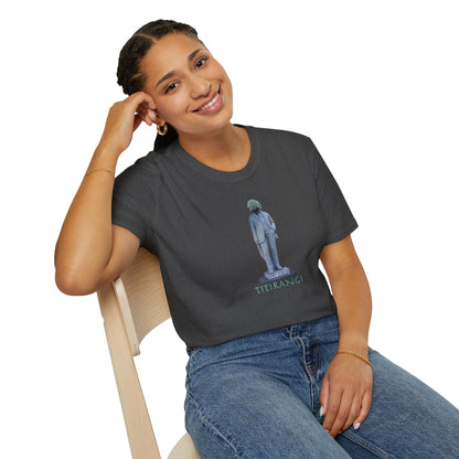 NEW - ON YOUR HEAD BE ART April 1st 2026, Titirangi, Auckland, New Zealand. Time and place Gildan 64000 Graphic Tee