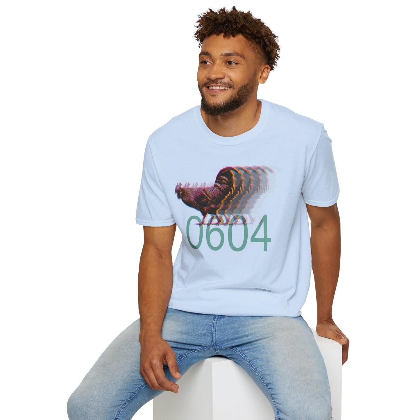 0604 FAST ROOSTER - BIG - Titirangi - MEDIUM quality - Graphic Tee