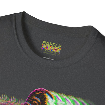 0604 FAST ROOSTER - BIG - Titirangi - Gildan 64000 Graphic Tee