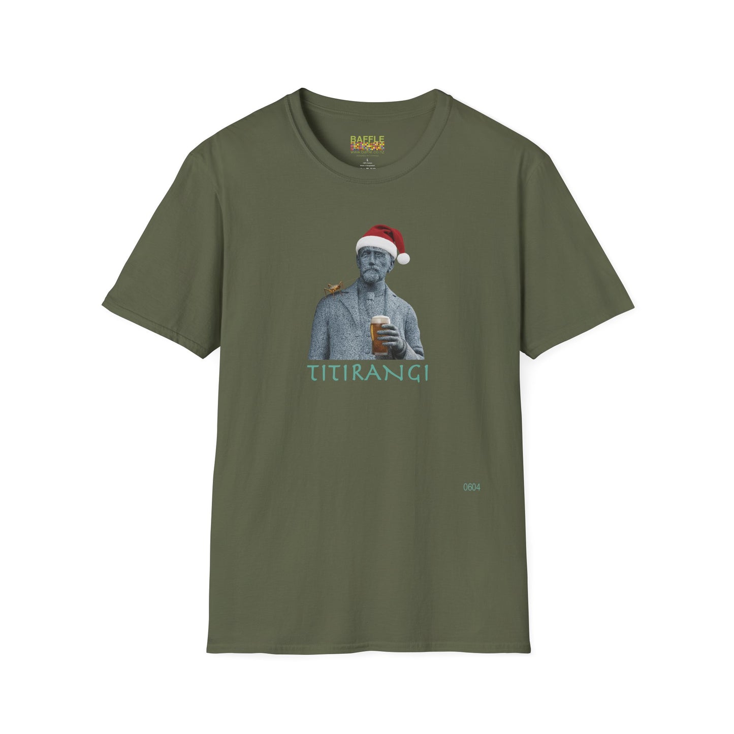 0604 MERRY CHRISTMAS HENRY - 0604 - Titirangi  - Gildan 64000 Graphic Tee