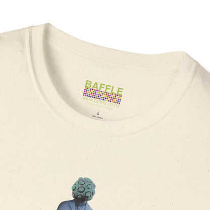 NEW - ON YOUR HEAD BE ART April 1st 2026, Titirangi, Auckland, New Zealand. Time and place Gildan 64000 Graphic Tee