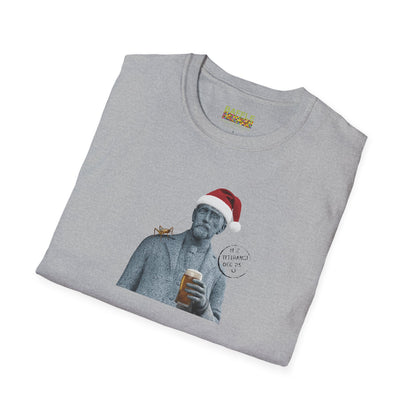 0604 MERRY CHRISTMAS HENRY CANCELLATION MARK - Gildan 64000 Graphic Tee