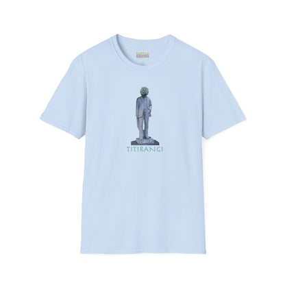 NEW - ON YOUR HEAD BE ART April 1st 2026, Titirangi, Auckland, New Zealand. Time and place Gildan 64000 Graphic Tee