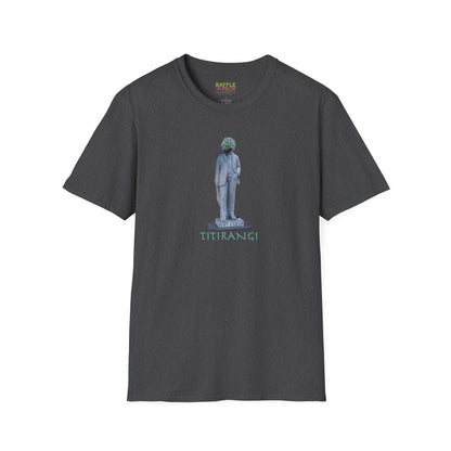 NEW - ON YOUR HEAD BE ART April 1st 2026, Titirangi, Auckland, New Zealand. Time and place Gildan 64000 Graphic Tee