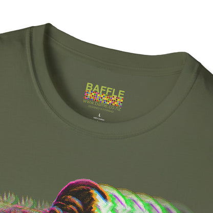 0604 FAST ROOSTER - BIG - Titirangi - Gildan 64000 Graphic Tee