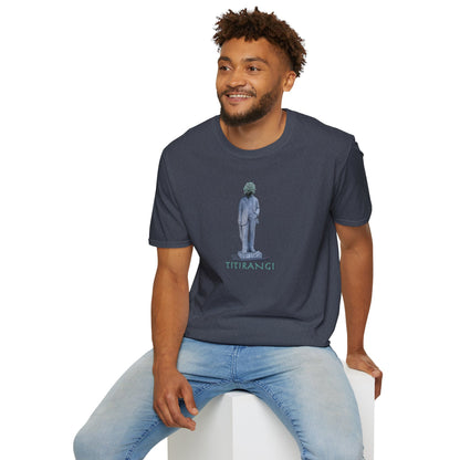 NEW - ON YOUR HEAD BE ART April 1st 2026, Titirangi, Auckland, New Zealand. Time and place Gildan 64000 Graphic Tee