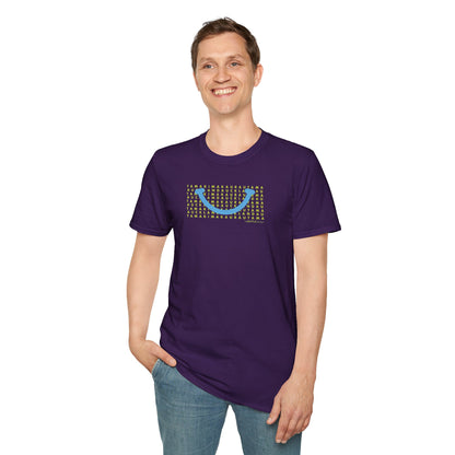 NEW - TAMAKI MAKAURAU / AUCKLAND SMILE LIGHT BLUE - Gildan 64000 Graphic Tee