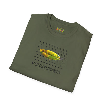 NEW - POHUTUKAWA LEAF - Gildan 64000 Graphic Tee
