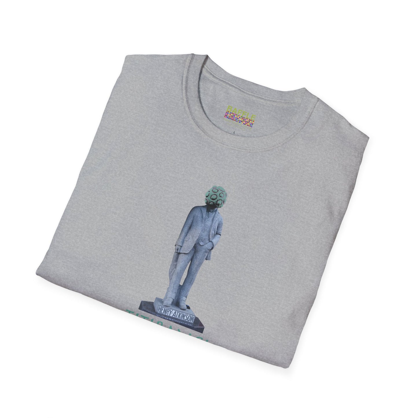 NEW - ON YOUR HEAD BE ART April 1st 2026, Titirangi, Auckland, New Zealand. Time and place Gildan 64000 Graphic Tee