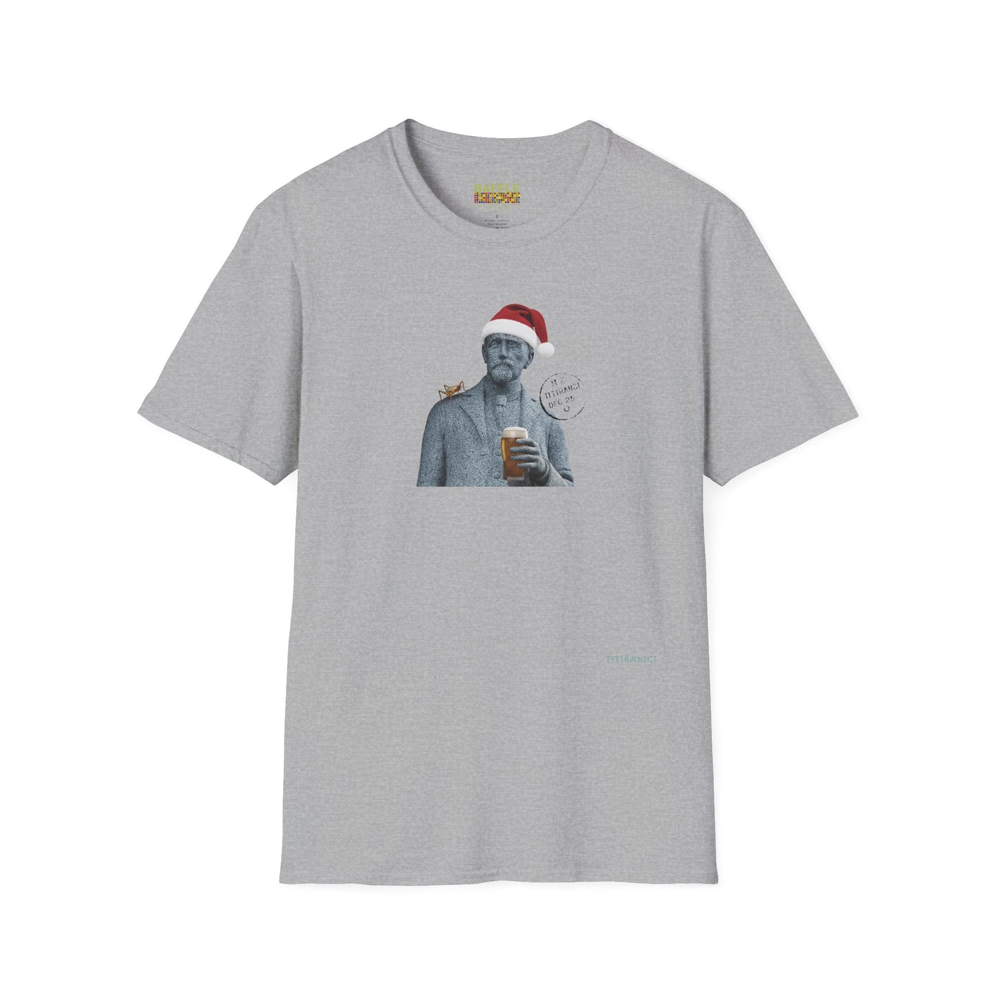 0604 MERRY CHRISTMAS HENRY CANCELLATION MARK - Gildan 64000 Graphic Tee