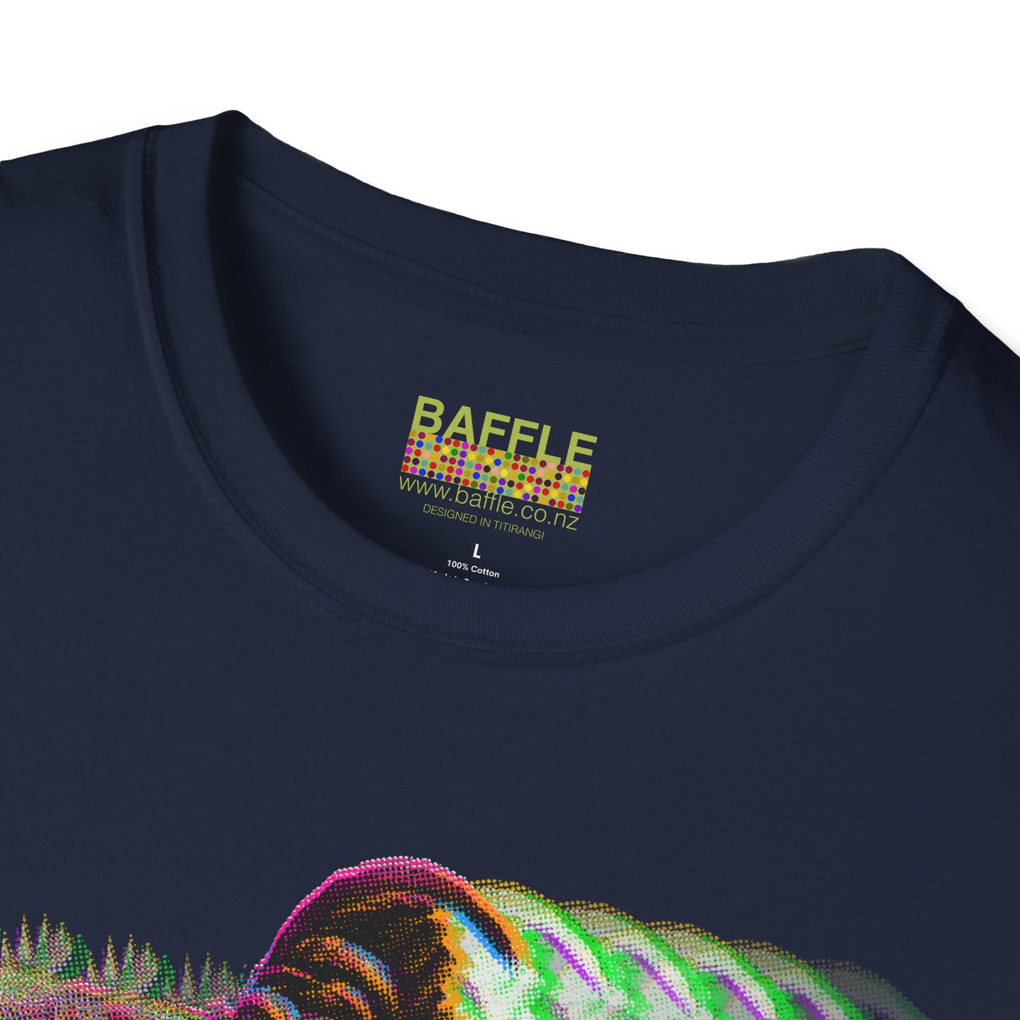 0604 FAST ROOSTER - BIG - Titirangi - Gildan 64000 Graphic Tee