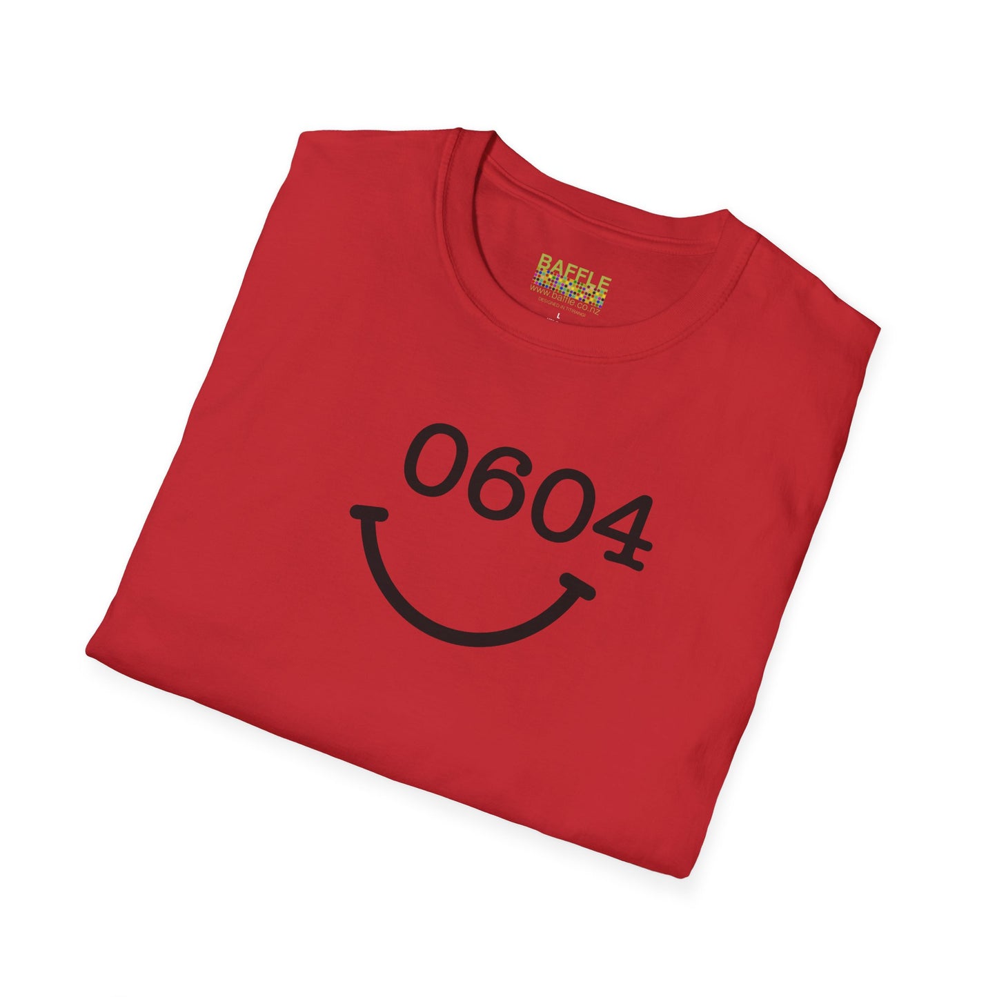 NEW - 0604 SMILEY FACE - Titirangi - Graphic Tee - Basic Tee