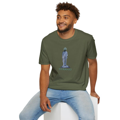 NEW - ON YOUR HEAD BE ART April 1st 2026, Titirangi, Auckland, New Zealand. Time and place Gildan 64000 Graphic Tee
