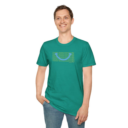NEW - TAMAKI MAKAURAU / AUCKLAND SMILE LIGHT BLUE - Gildan 64000 Graphic Tee