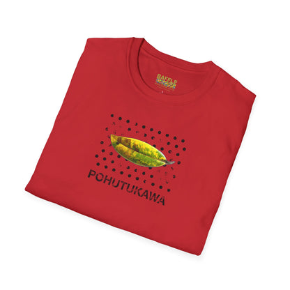 NEW - POHUTUKAWA LEAF - Gildan 64000 Graphic Tee