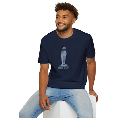 NEW - ON YOUR HEAD BE ART April 1st 2026, Titirangi, Auckland, New Zealand. Time and place Gildan 64000 Graphic Tee