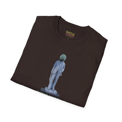 NEW - ON YOUR HEAD BE ART April 1st 2026, Titirangi, Auckland, New Zealand. Time and place Gildan 64000 Graphic Tee