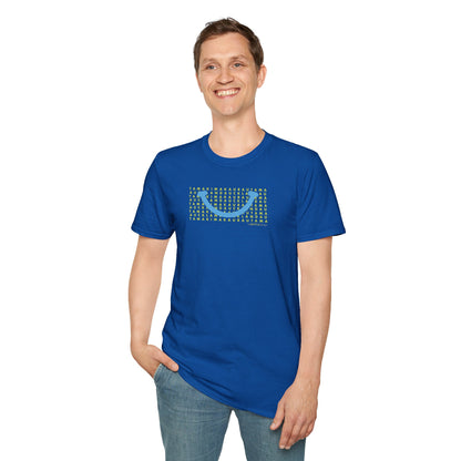 NEW - TAMAKI MAKAURAU / AUCKLAND SMILE LIGHT BLUE - Gildan 64000 Graphic Tee
