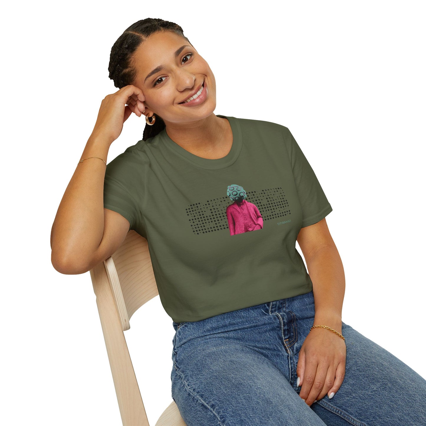 NEW - ON YOUR HEAD BE IT - Titirangi - Gildan 64000 Graphic Tee
