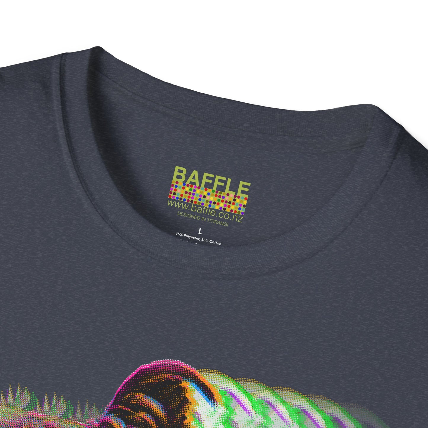 0604 FAST ROOSTER - BIG - Titirangi - Gildan 64000 Graphic Tee