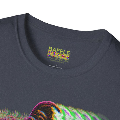 0604 FAST ROOSTER - BIG - Titirangi - Gildan 64000 Graphic Tee