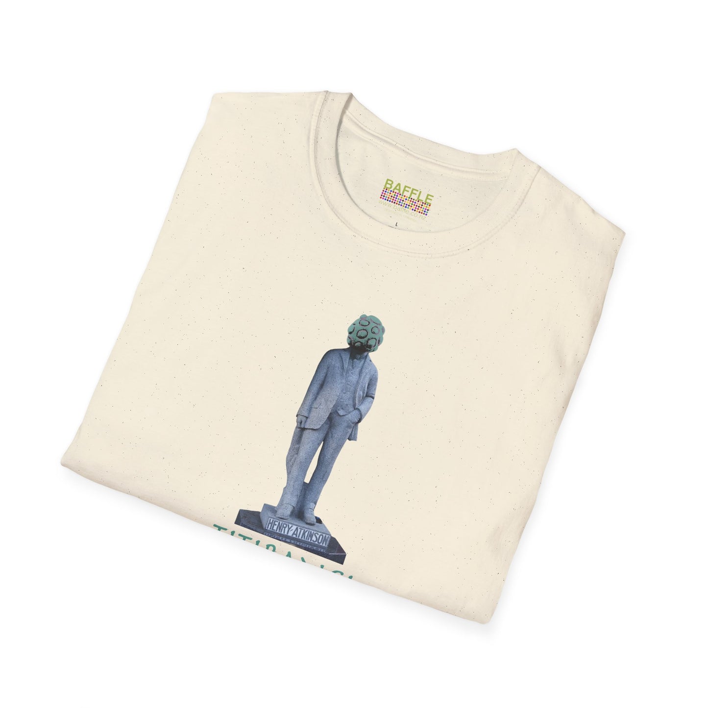 NEW - ON YOUR HEAD BE ART April 1st 2026, Titirangi, Auckland, New Zealand. Time and place Gildan 64000 Graphic Tee