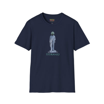 NEW - ON YOUR HEAD BE ART April 1st 2026, Titirangi, Auckland, New Zealand. Time and place Gildan 64000 Graphic Tee