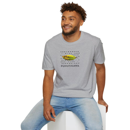 NEW - POHUTUKAWA LEAF - Gildan 64000 Graphic Tee