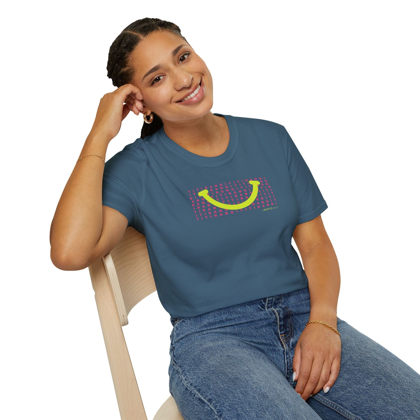 NEW - TITIRANGI SMILE - Gildan 64000 Graphic Tee