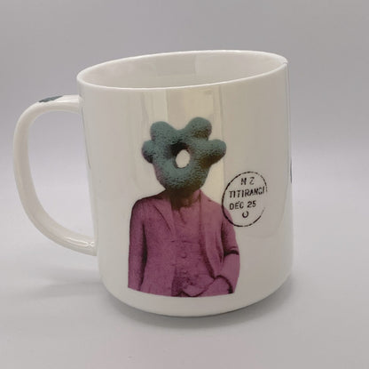 On Your Head Be It - Stamped Titirangi - Porcelain