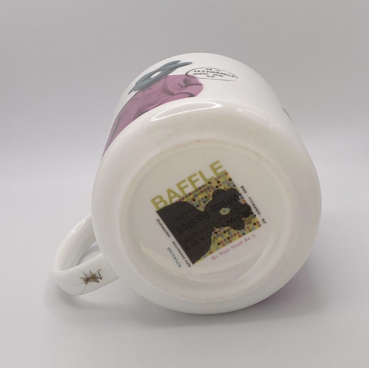 On Your Head Be It - Stamped Titirangi - Porcelain