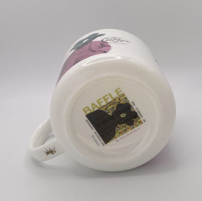 On Your Head Be It - Stamped Titirangi - Porcelain