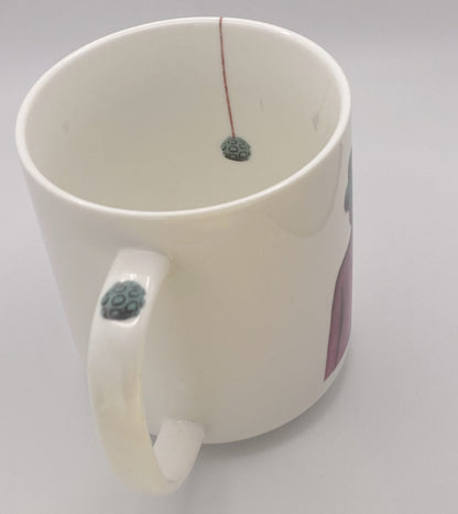 On Your Head Be It - Stamped Titirangi - Porcelain