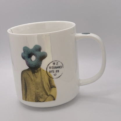 On Your Head Be It - Stamped Titirangi - Porcelain