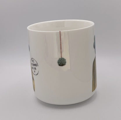 On Your Head Be It - Stamped Titirangi - Porcelain