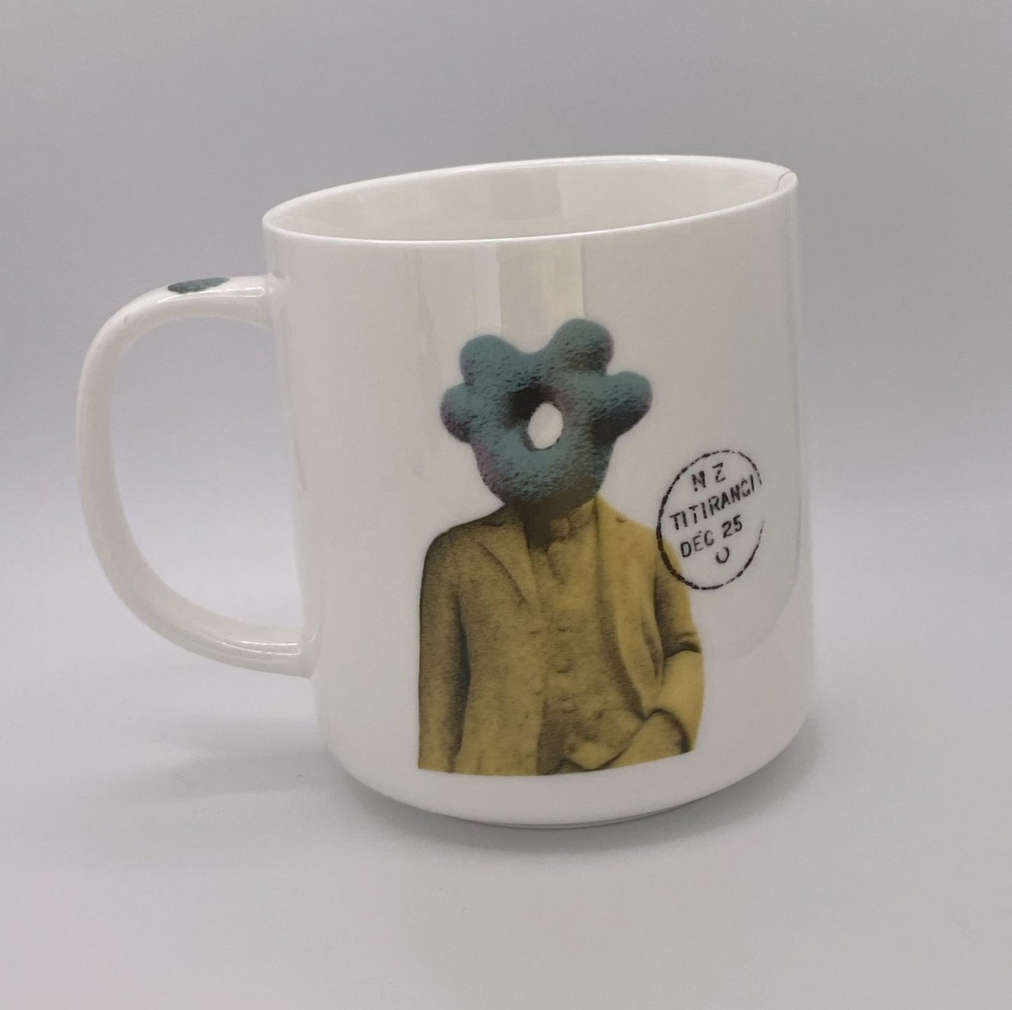 On Your Head Be It - Stamped Titirangi - Porcelain