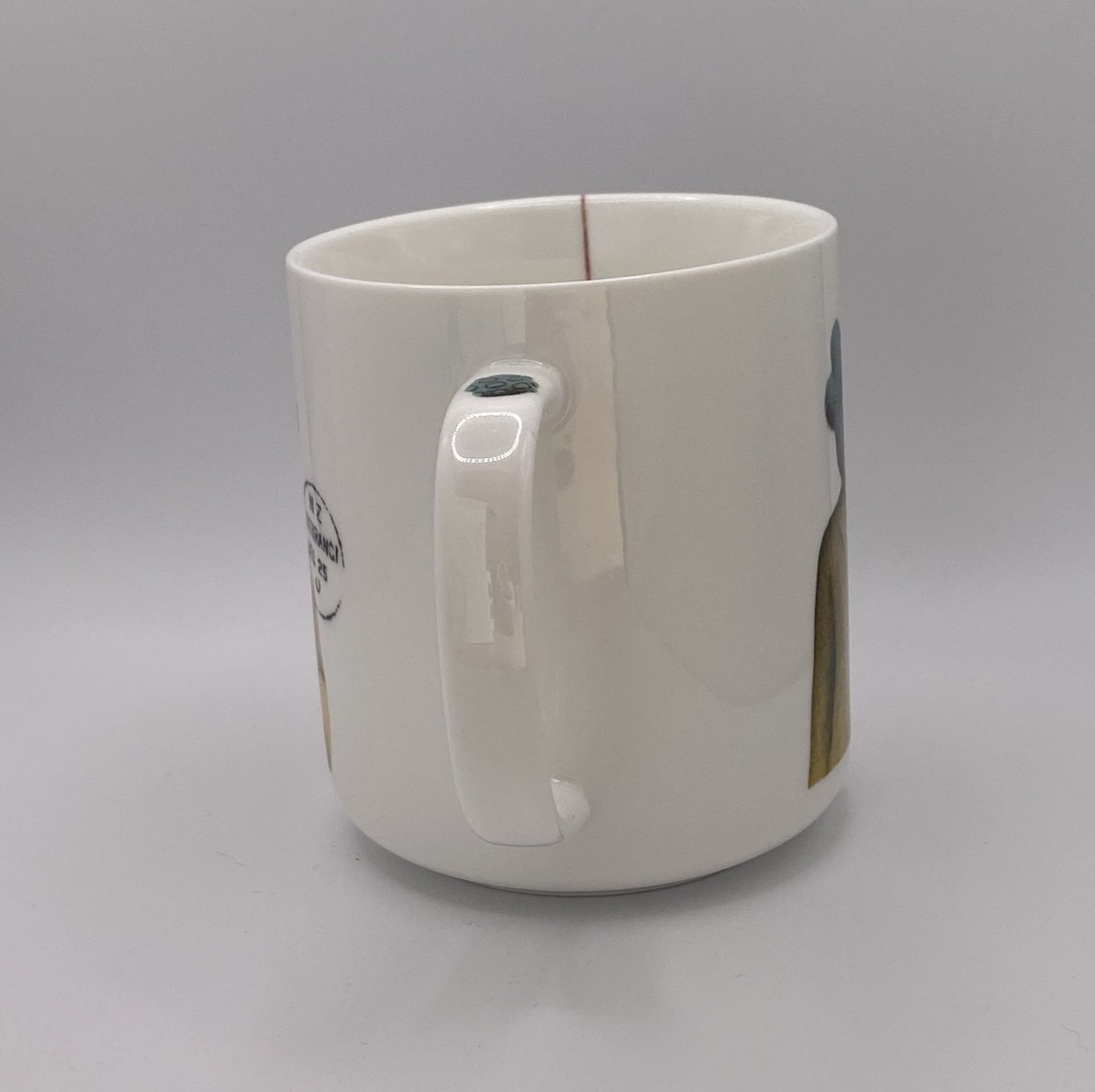 On Your Head Be It - Stamped Titirangi - Porcelain