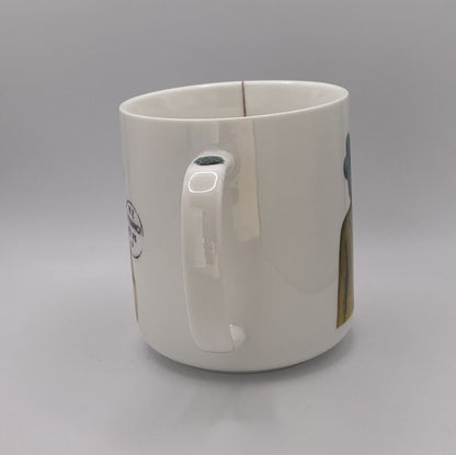 On Your Head Be It - Stamped Titirangi - Porcelain