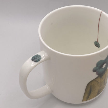 On Your Head Be It - Stamped Titirangi - Porcelain