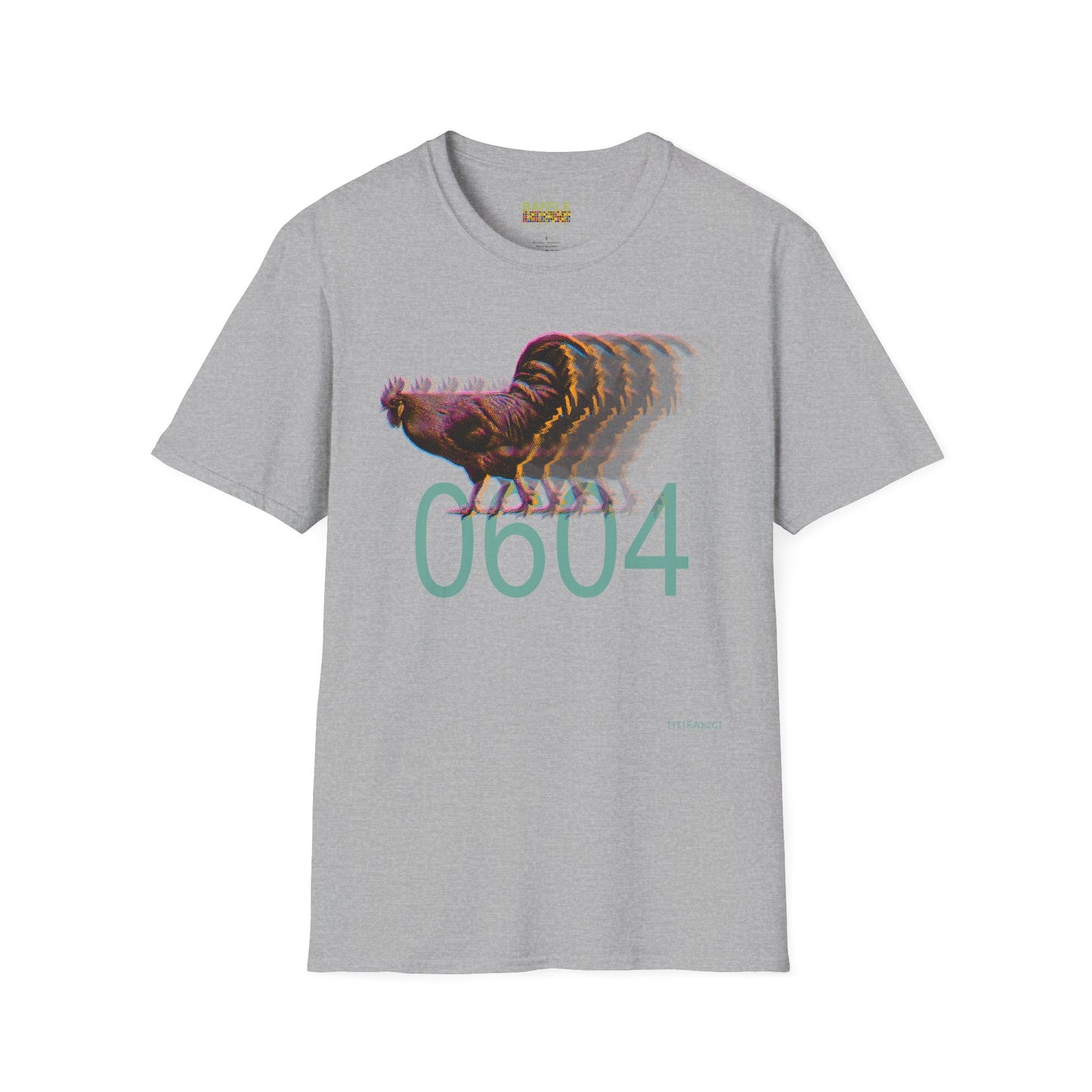 0604 FAST ROOSTER - BIG - Titirangi - MEDIUM quality - Graphic Tee