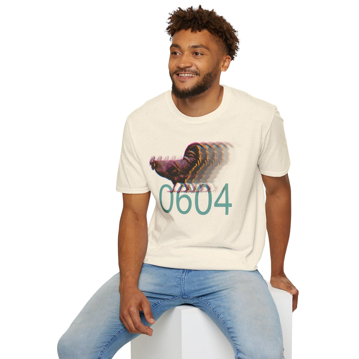 0604 FAST ROOSTER - BIG - Titirangi - MEDIUM quality - Graphic Tee