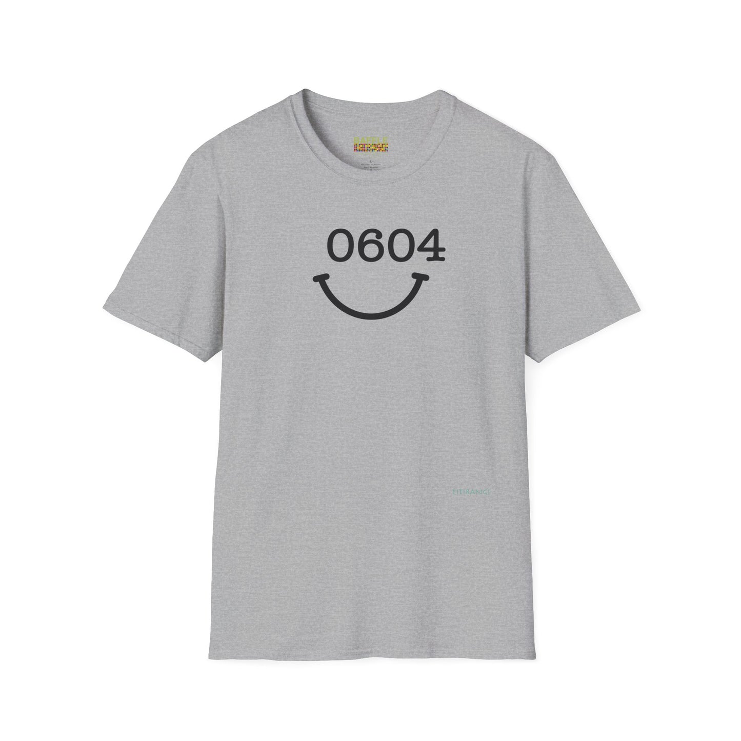 NEW - 0604 SMILEY FACE - Titirangi - Graphic Tee - Basic Tee