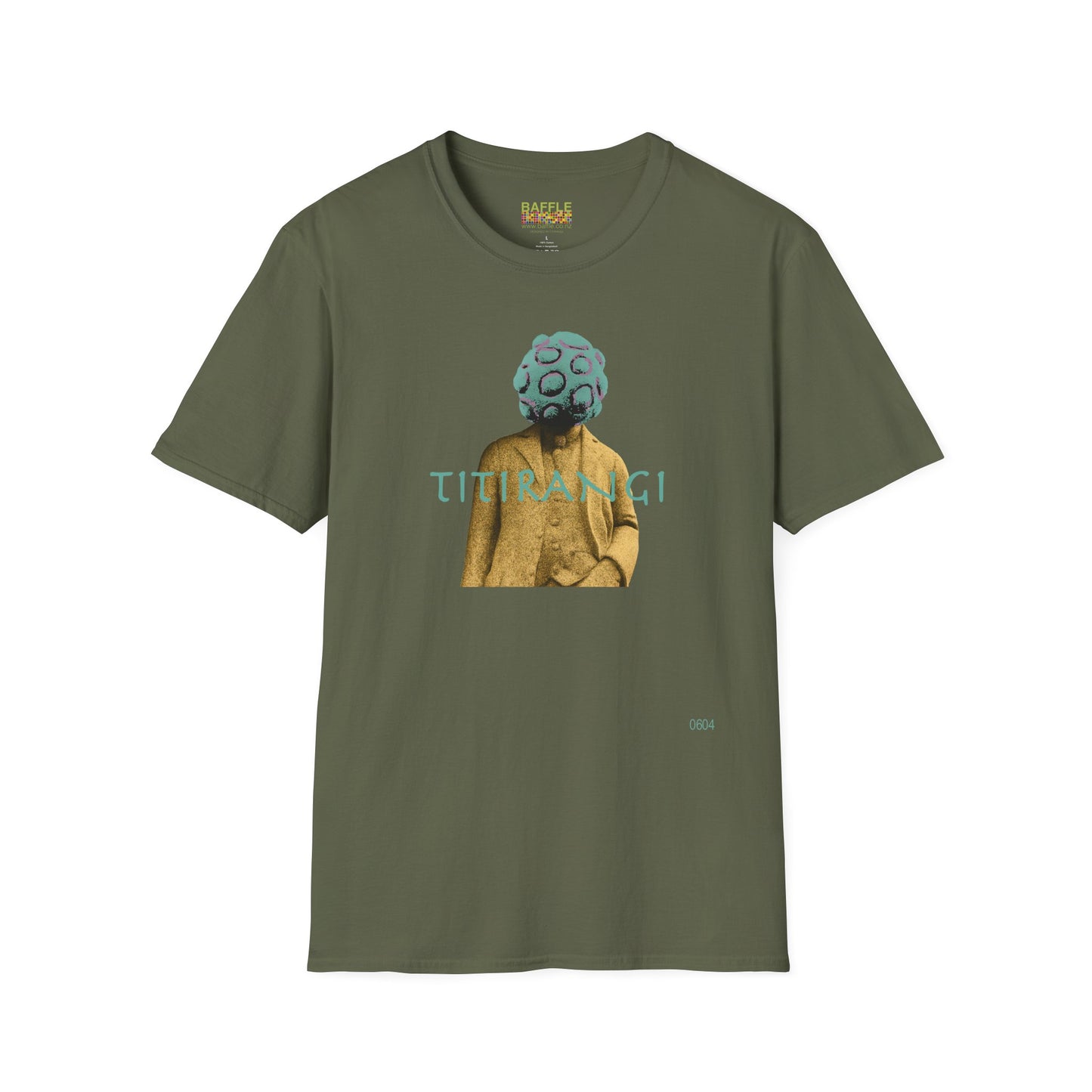 0604 - ON YOUR HEAD BE IT - Titirangi - Gildan 64000 Graphic Tee