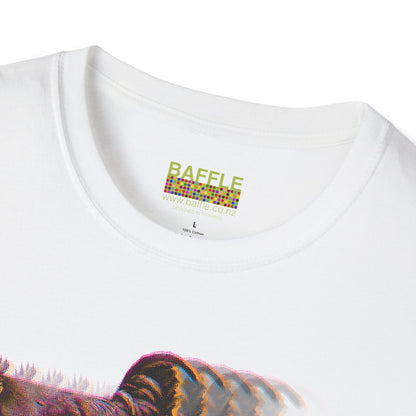 0604 FAST ROOSTER - Titirangi - MEDIUM quality - Gildan 64000 Graphic Tee