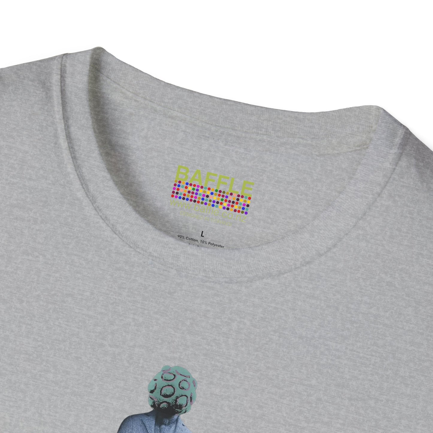 NEW - ON YOUR HEAD BE ART April 1st 2026, Titirangi, Auckland, New Zealand. Time and place Gildan 64000 Graphic Tee