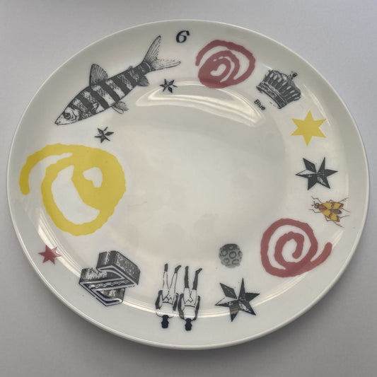Manic Montage - small side plate - 16 cm - Bone China 4