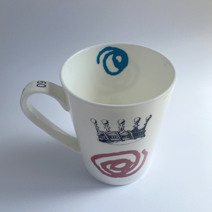 Manic Montage - MUG - bone china -