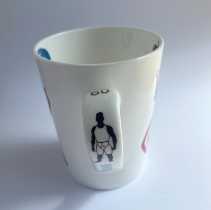 Manic Montage - MUG - bone china -