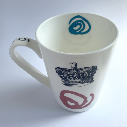 Manic Montage - MUG - bone china -